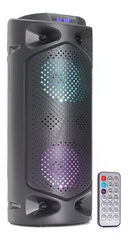 Alto-falante Grasep D-S27 portátil com bluetooth preto 