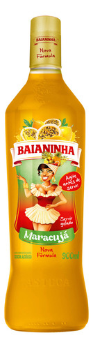 Bebida Batida Baianinha Cocktail De Maracuja 900ml