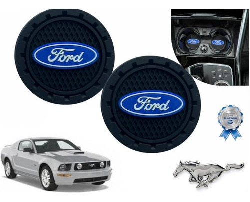 Par Porta Vasos De Auto Universal Ford Mustang 2006