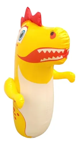 Mono Porfiado Inflable Grande 91cms Boxeo Niño Dinosaurio Am