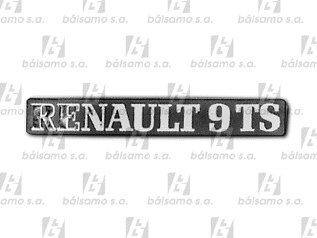 Imagen 1 de 1 de Emblema - Renault 9 Ts -