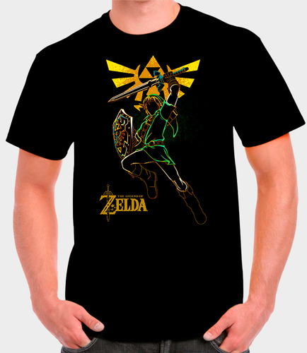 Polera The Legend Of Zelda - Ver 02 - Vale Gamess