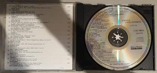 Cd Lo Mejor De La Música Instrumental (Usado)