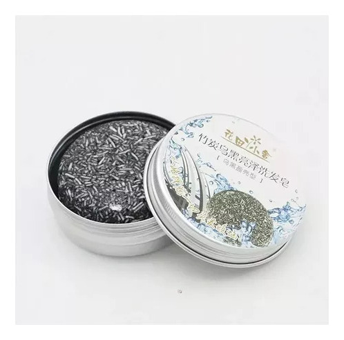 Shampoo De 3 Barras Para Cabelos De Nova Black Soap