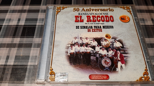 El Recodo De Sinaloa - México - 25 Éxitos- Cd Impecable (Usado)