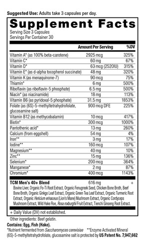 Multivitamínico Ancient Nutrition Ancient Multi Para Hombre,