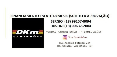 Vw 25390 Constellation 6x2 Ano 2014 Completo Teto Alto
