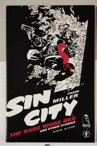 Comic Ingles Dark Horse Sin City The Babe Wore Red Miller