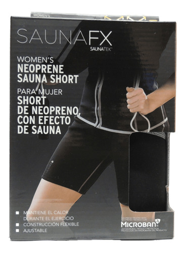 Faja Sauna Capelli Spots Entrenamiento Sfaw-2012 Mujer Negro