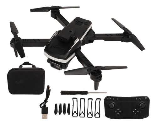 1 Drone Plegable Rc Quadcopter 4k Con Cámara Única, Luz Led
