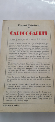 Carlos Gardel De Edmundo Eichelbaum - Vergara - Usado (Usado)