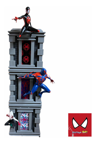 Set Palomeras Spiderman Across The Spiderverse Cinemex (Usado)