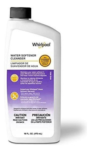 Whirlpool Limpiador De Suavizador De Agua 16 Onzas