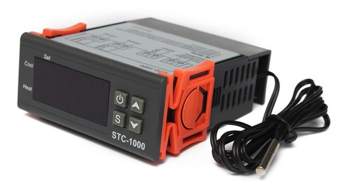 Termostato Digital Con Sonda Stc-1000 Controlador De Tempera