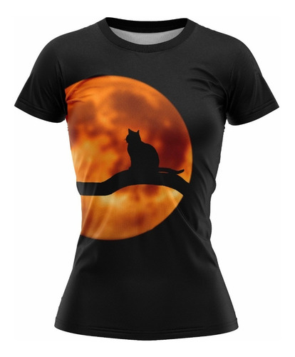 Remera Dama Gato 03 