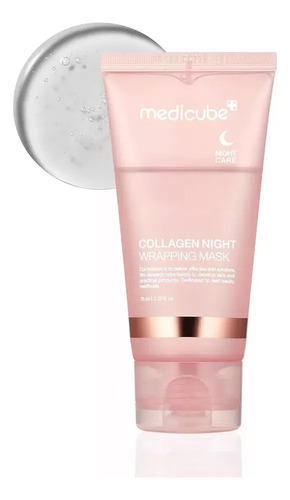 Máscara Noturna Medicube Com Colágeno, 2 Unidades