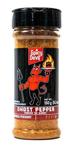 Spicy Devil Ghost Pepper Seasoning | Hot Blend Of Spices And