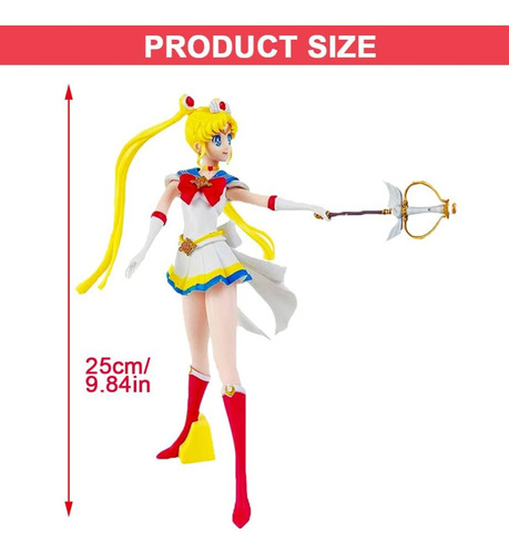 Figura Anime Sailor Moon Serena Usagitsukino Coleccionable