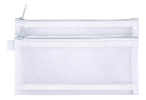 Bolsa Doble Para Bolígrafos U Brief, Malla Transparente, Exa