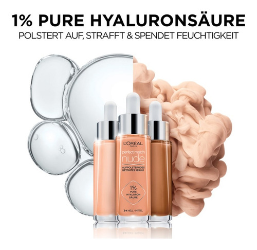 Base Serum Loreal Nude Varias Cores - Original Europeu