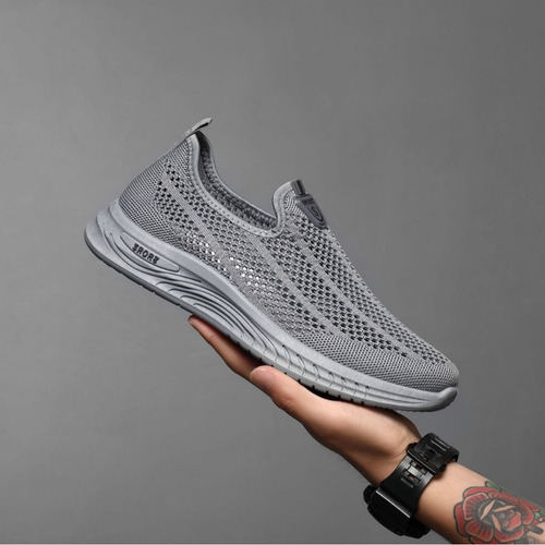 Zapatos Deportivos Ligeros Hombre, Transpirables Y Cómodos