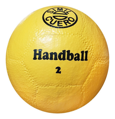 Set Pelotas Handbol De Cuero Sintetico N°2 10 Unidades