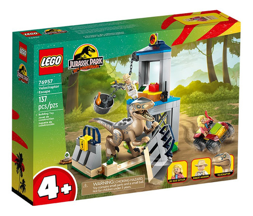 Lego 76957 Escape Del Velocirraptor
