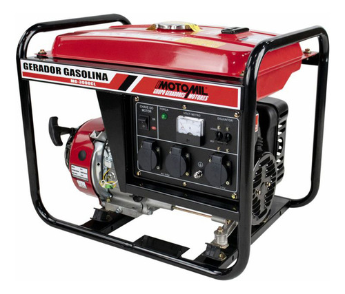 Gerador De Energia Portátil Motomil Mg3000cl 2800w Monofásic