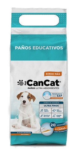 Paños De Entrenamiento Para Cachorros (60x40) X 20 Un.