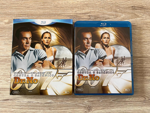 Blu-ray 007 Contra O Satânico Dr. No Nacional Dublado Luva