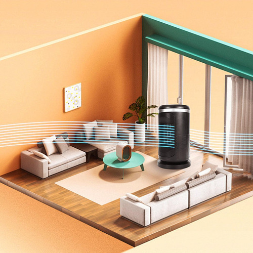 A Calentador Eléctrico De Interior, Ventilador De