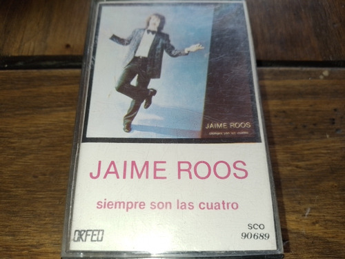 Jaime Roos Siempre Son Las Cuatro Casete 1982 Impecable Orfe