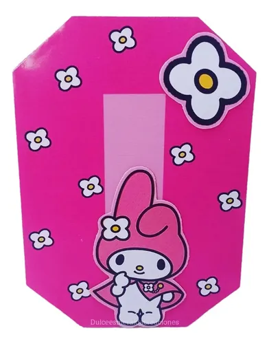 Letras Corpóreas 3d Kuromi Y My Melody ( Candy Bar)