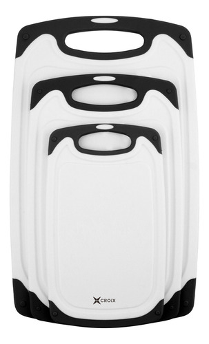Set De 3 Tablas Croix Doble Cara, Robustas Y Resistentes