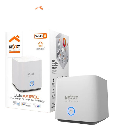 Nexxt Home Mesh Router Ncm-x1800 Wifi 6 Hogares Inteligentes