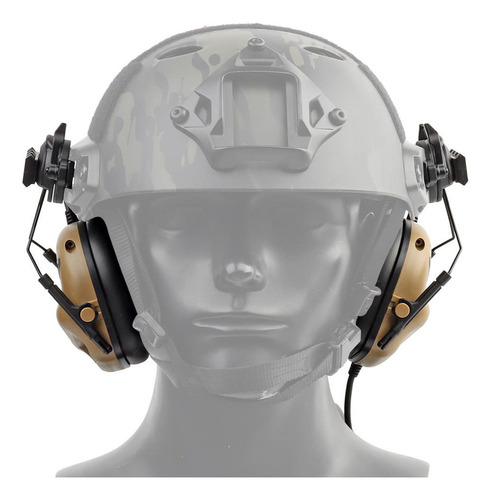Casco Táctico Audífonos De Gran Resistencia Tiro