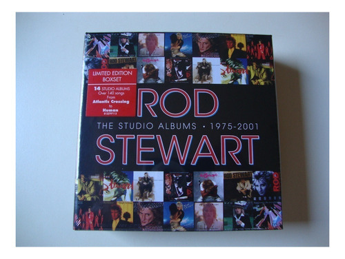 Box 14 Cd - Rod Stewart - The Studio Albums 1975-2001 - Impo