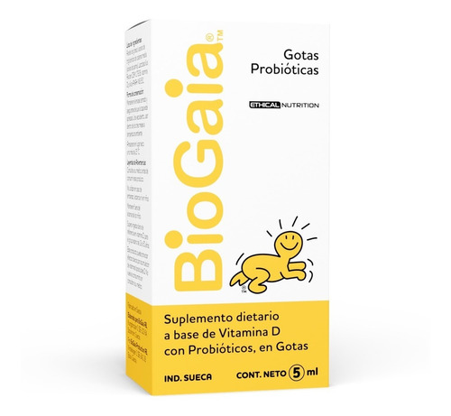 Biogaia Gotas 5ml - Cólicos Bebe - Original Industria Sueca