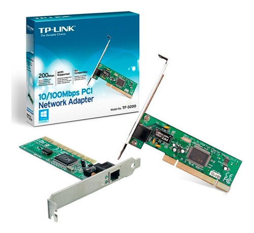 Tp-link Tf-3200 Tarjeta De Red Pci, Alámbrico Envio Gratis