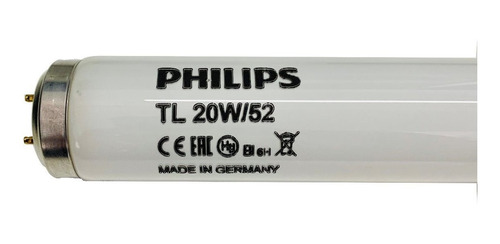 Foco Fluorescente F20t12 Lampara Tl20/52 Slv/25 20w G13 161190 Philips Facturamos