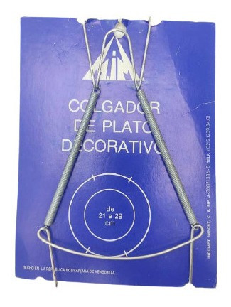 Colgador Plato Decorativo Pared 28 A35cm Min024 Quality Xavi