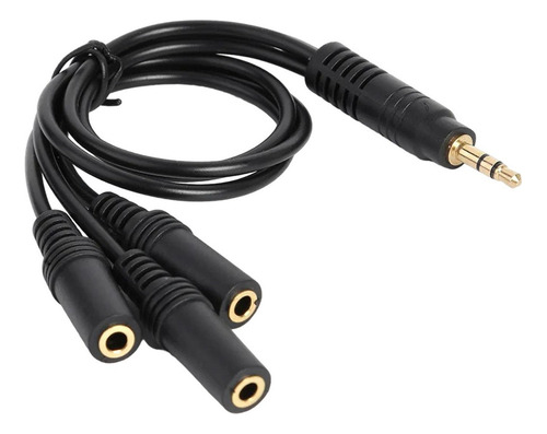 3 Distribuidor De Audio Extensor De Auriculares 3,5 Mm Macho