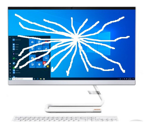 Pantalla De Repuesto All-in-one Lenovo A340-24iwl, 23.8 Fhd