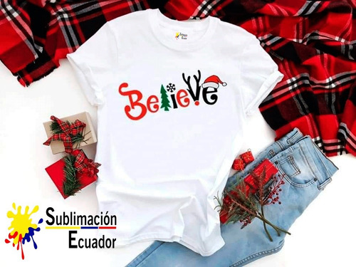 Imagen 4 de 6 de Camisetas Navideñas Totalmente Personalizadas.
