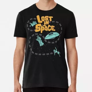 Remera Diseño Lost In Space # 2 Algodon Premium