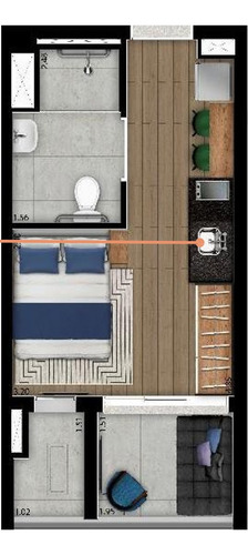 Imagem 27 de 28 de Studio Residencial Para Venda, Saúde, São Paulo - St7132. - St7132-inc