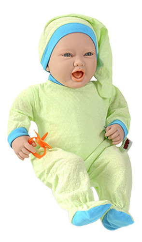 Imagem 2 de 4 de Brinquedo Boneco Pateta Recém Nascido C/ Certidão E Pijama
