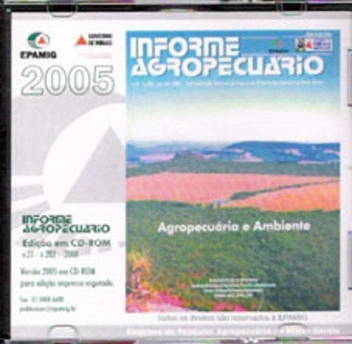 Cd - Agropecuária E Ambiente