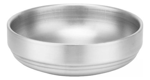 2 Plato De De Soja De Acero Inoxidable, Plato De 11cm