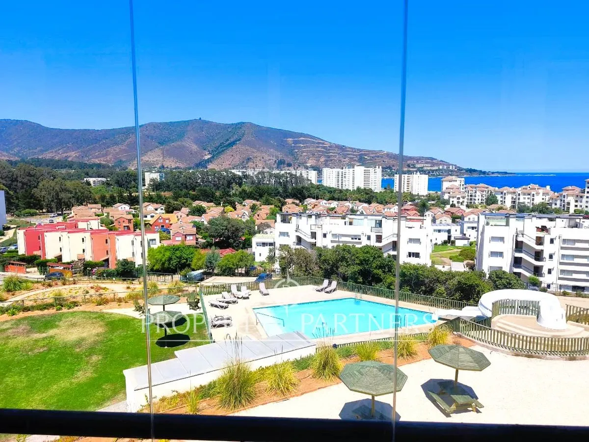 Imagen 5 de 18 de Departamento Con Vista Al Mar Y Terraza Cerrada, A...
